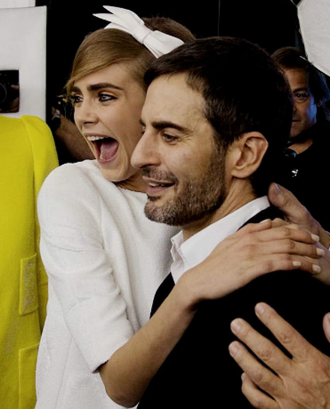 Кара Делевинь разделась для проекта Джейкобса