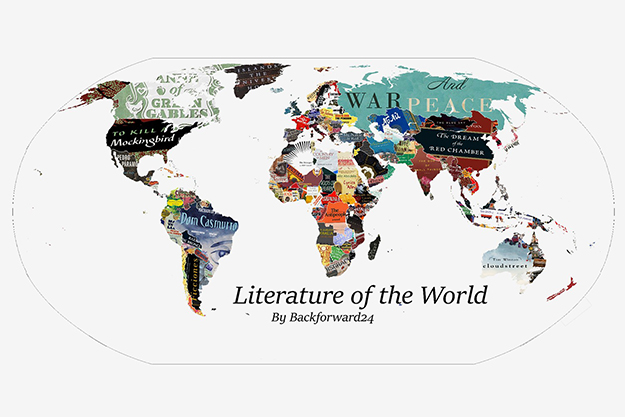 От Борхеса до Толстого: карта самых влиятельных книг со всего мира