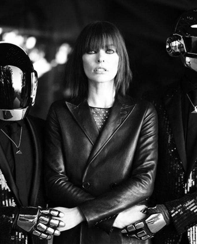 Милла Йовович и Daft Punk в CR Fashion Book