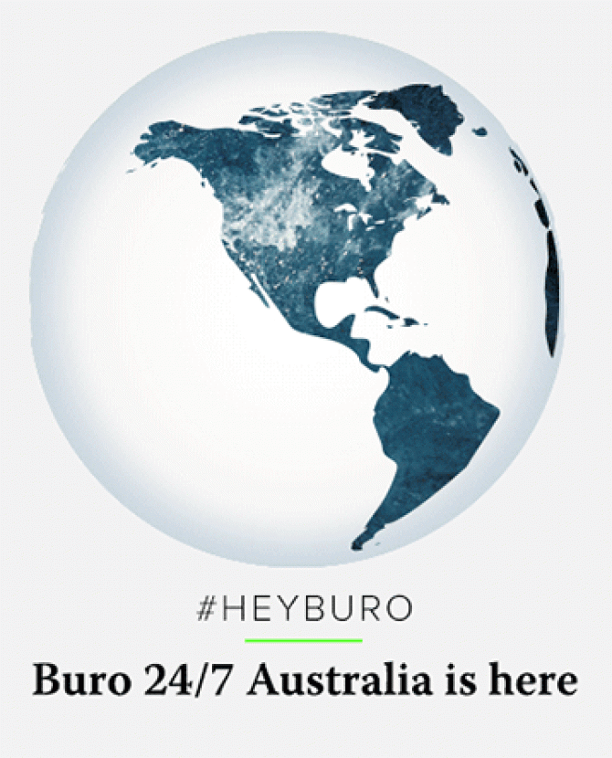 Сайт Buro 24/7 Australia запустился