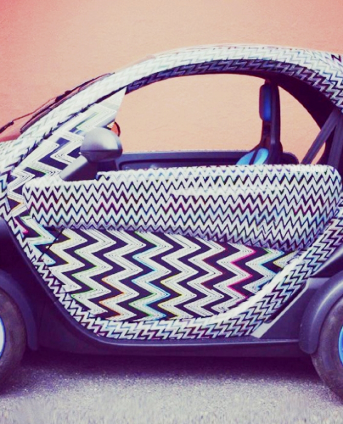 Автомобиль Missoni Twizy ушел с молотка