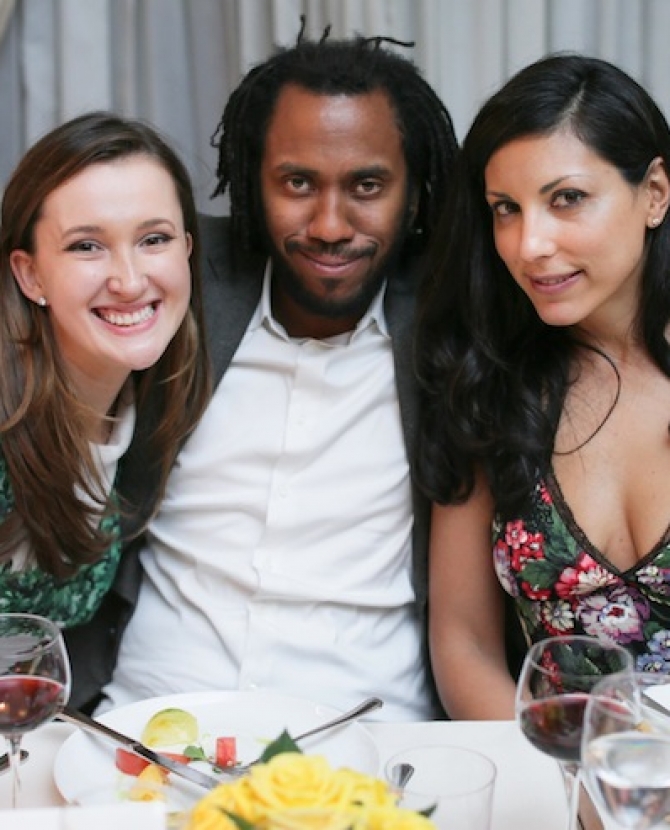 Ужин Марии Байбаковой в честь Artspace