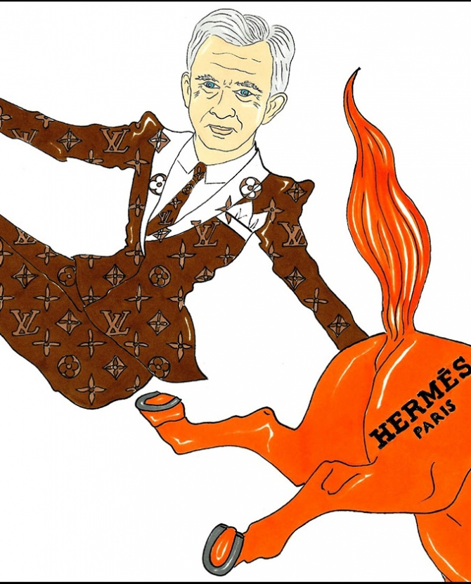 Тяжба группы LVMH и модного дома Hermès продолжается