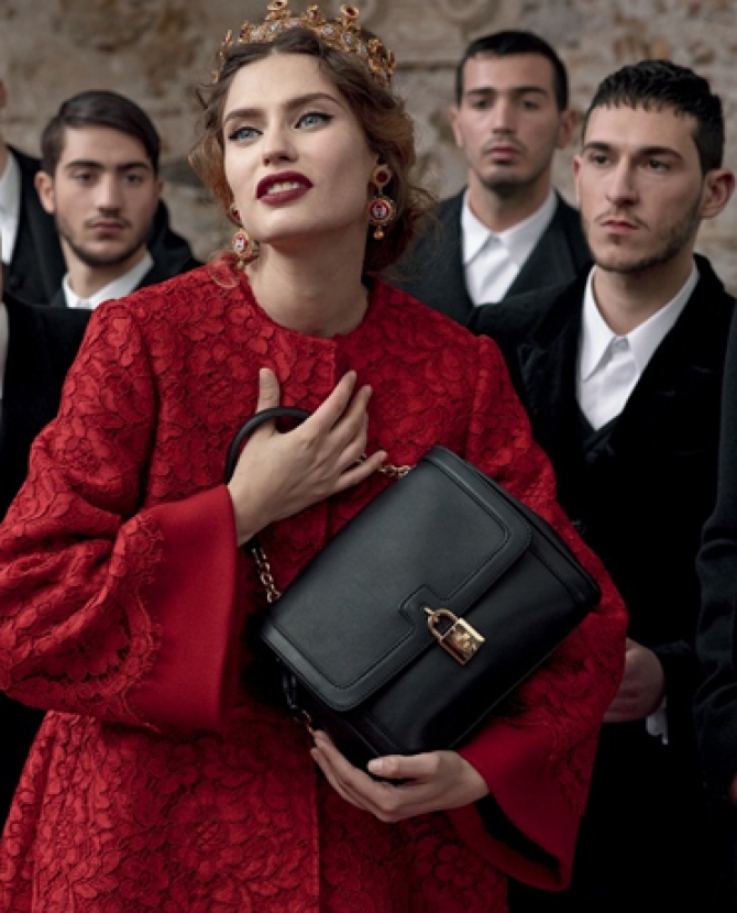Попадают на дольче габбана. Сицилийская вдова Dolce Gabbana.