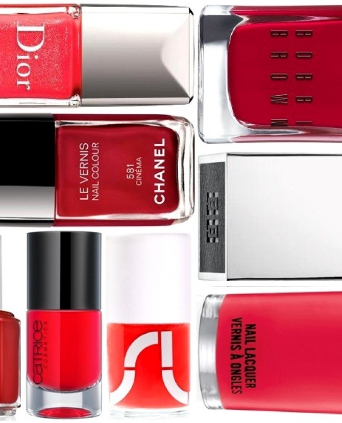 Весна идет: красные и розовые лаки