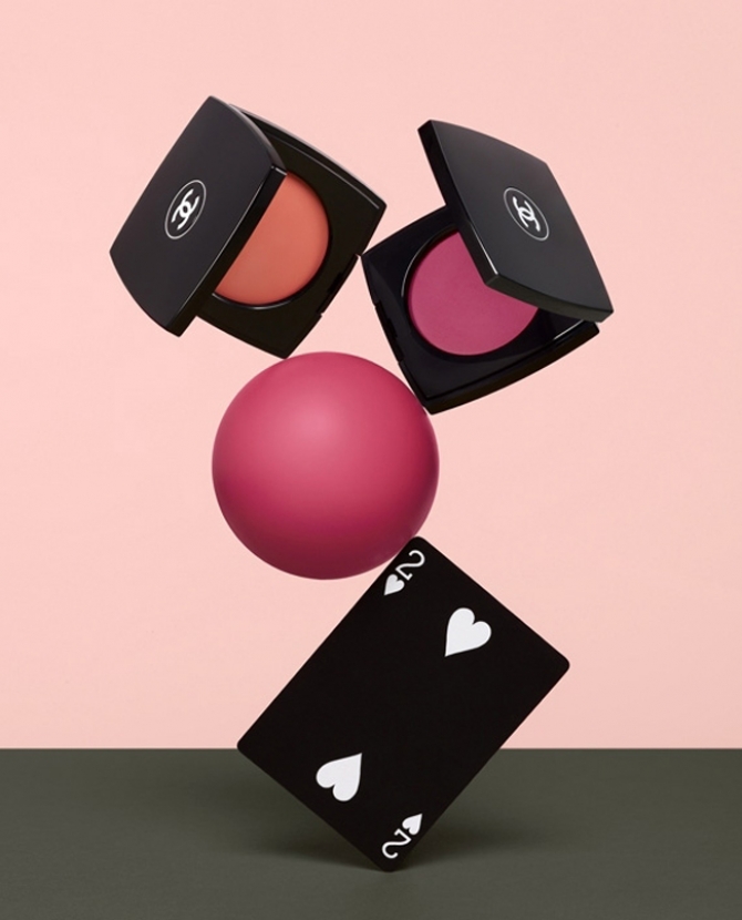 Промо-снимки в поддержку осенней коллекции макияжа Chanel