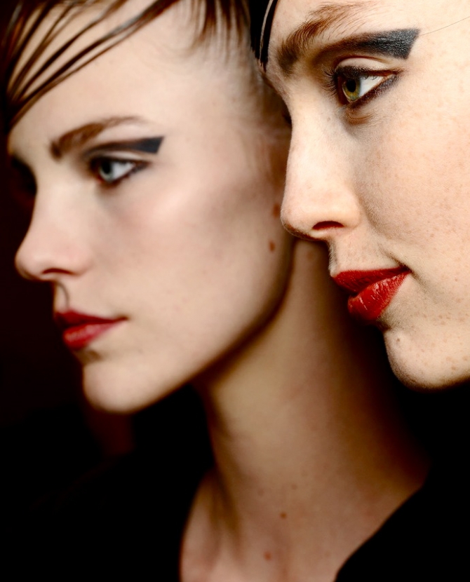 Восточная графика на показе Armani Privé