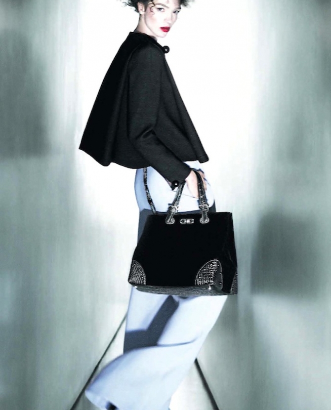 Мариякарла Босконо для Giorgio Armani осень-зима 2013/14