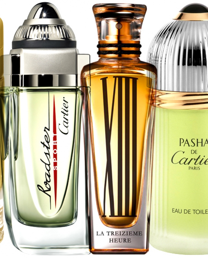 Пять ароматов Cartier