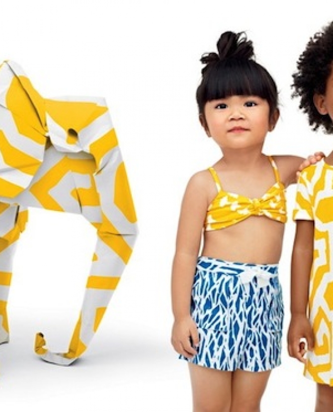 Диана фон Фюрстенберг сделала детскую коллекцию для Gap
