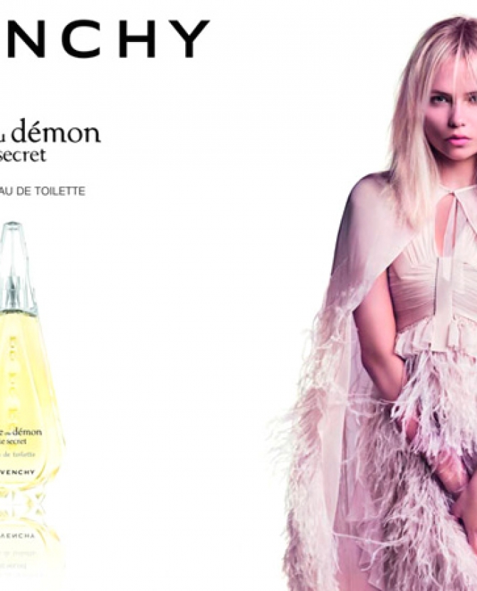 Наташа Поли в новой рекламе аромата Givenchy