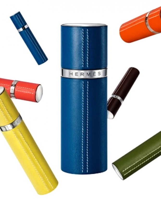 Спреи Hermès по мотивам кожаных сумок