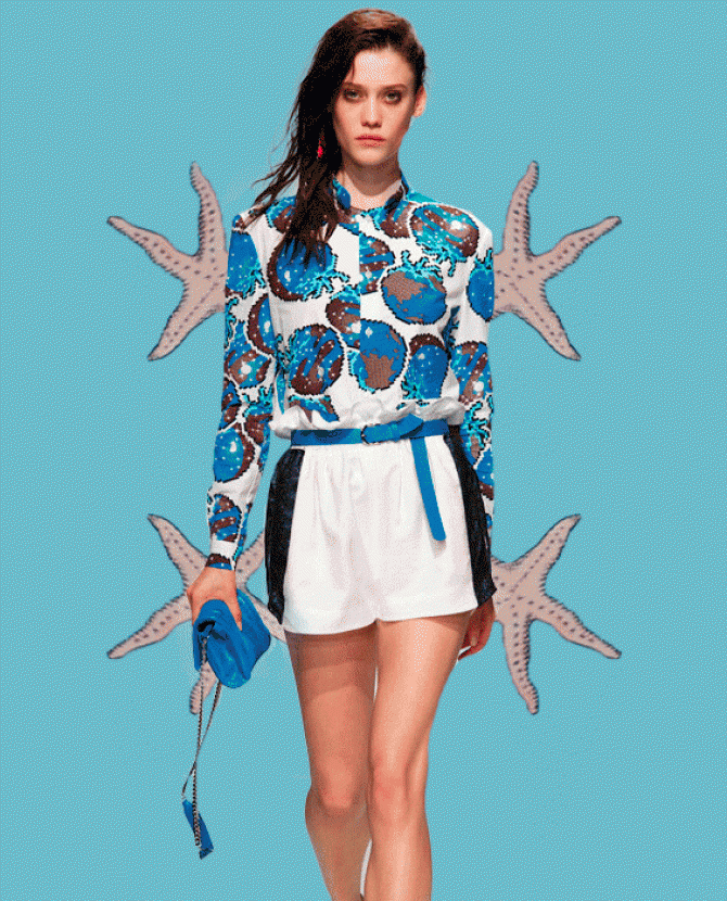 Голосование: морские жители в весенних коллекциях