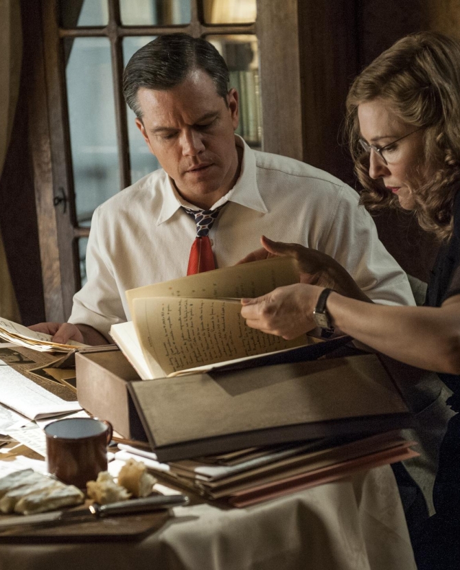 Мэтт Дэймон и Джордж Клуни в \"Хранителях наследия\"