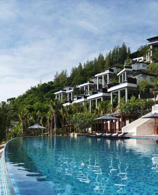 Новая вилла с видом на океан в Conrad Koh Samui