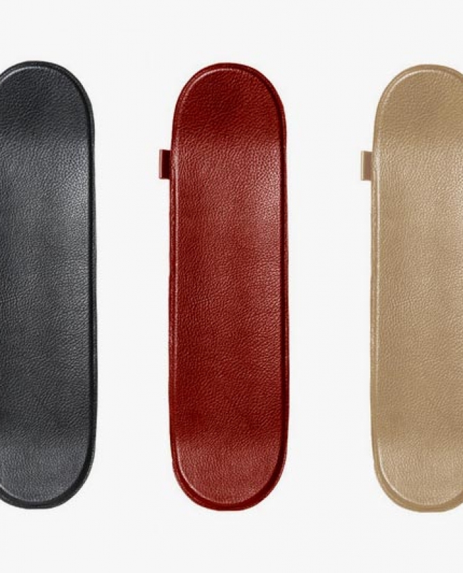 Скейтборды из кожи оленя от Jon Buscemi