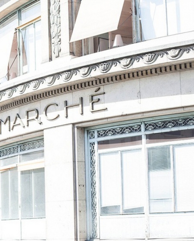 Новое кафе в парижском Le Bon Marche