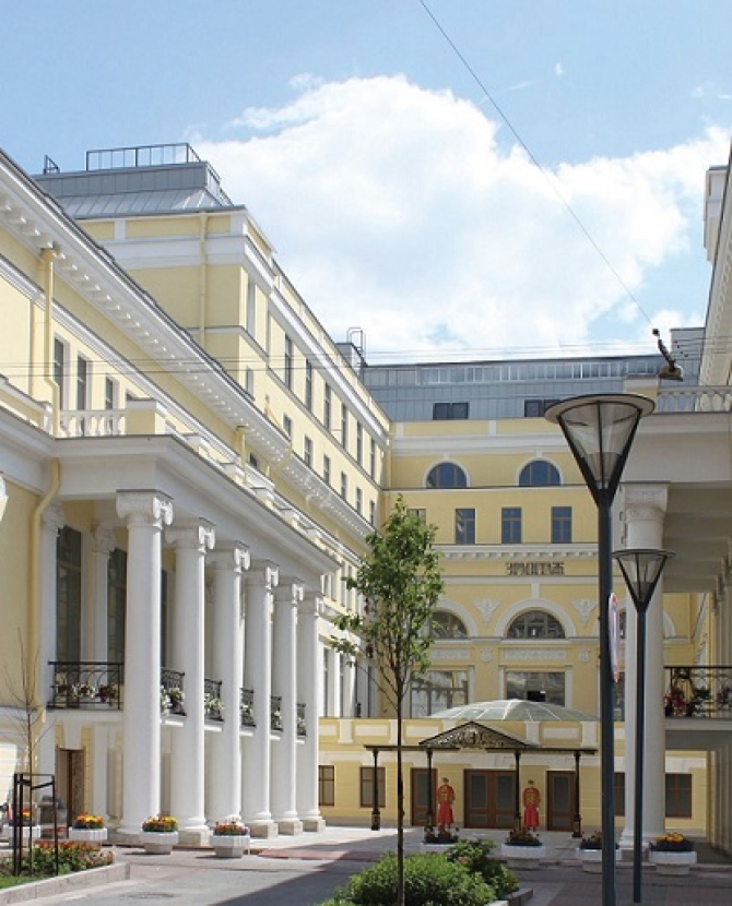 Уникальный отель при Эрмитаже. Первые кадры