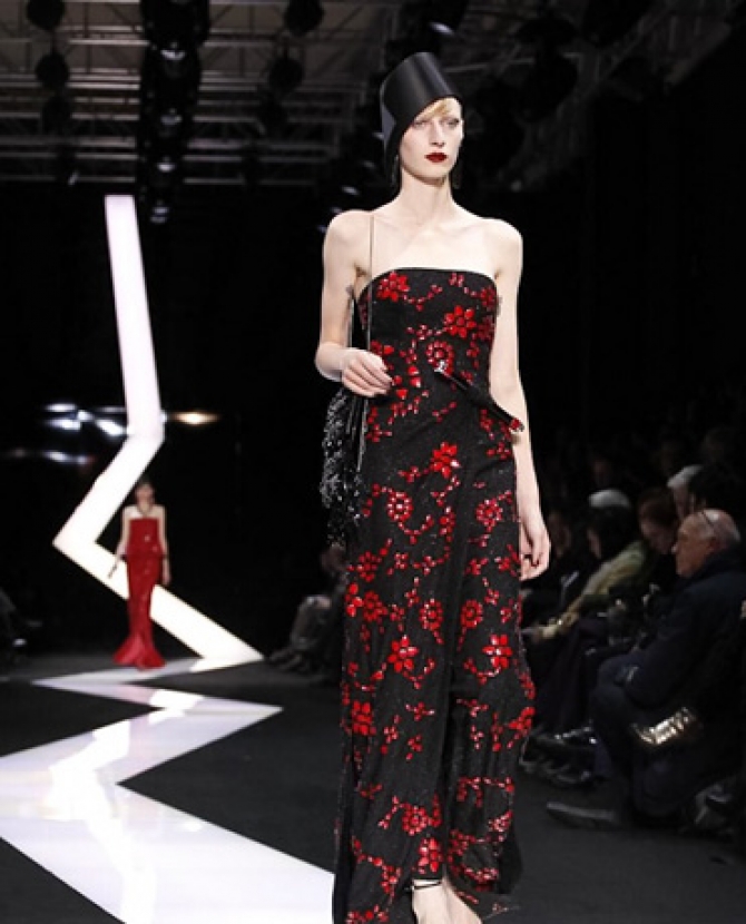 Неделя высокой моды в Париже: Armani Privé