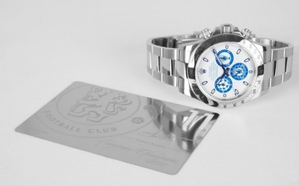 Первые кадры часов Rolex Daytona для Chelsea FC