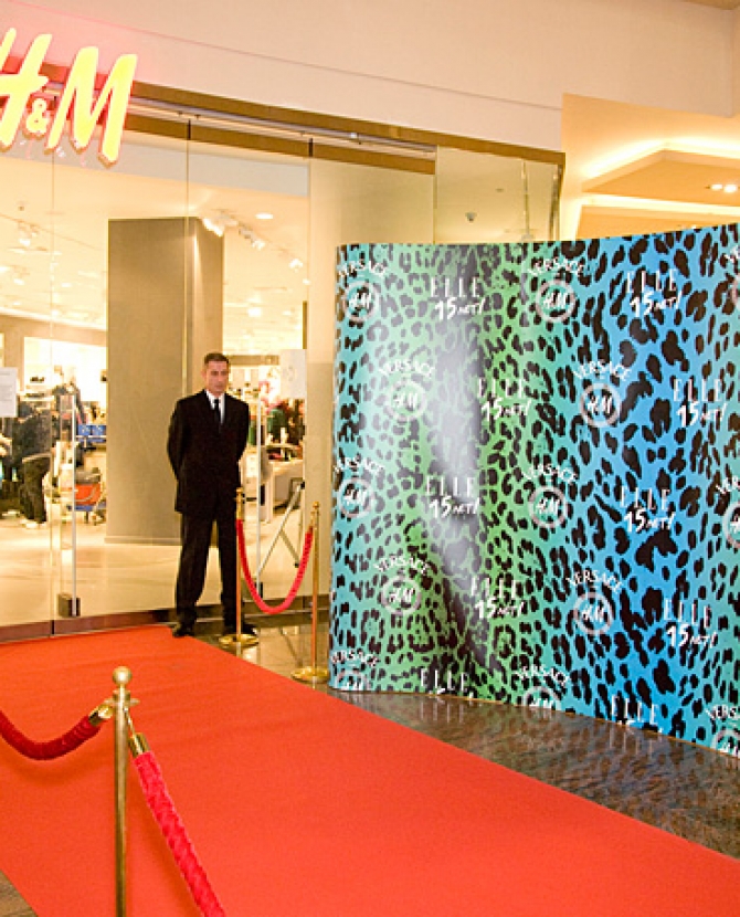 Презентация новой коллекции Versace for H&M 