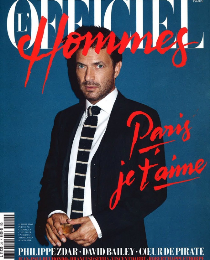 Музыкант Филипп Здар в L'Officiel Hommes