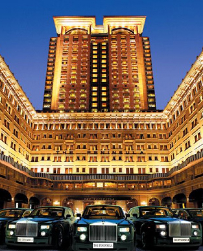 3автрак с вертолетом в Гонконге