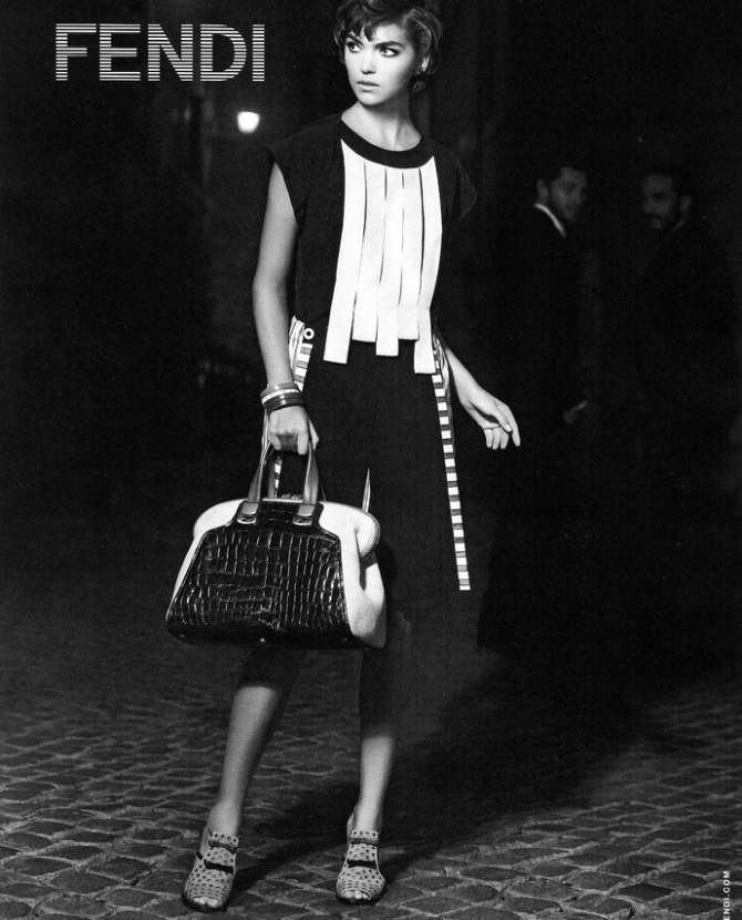 Preview рекламной кампании Fendi