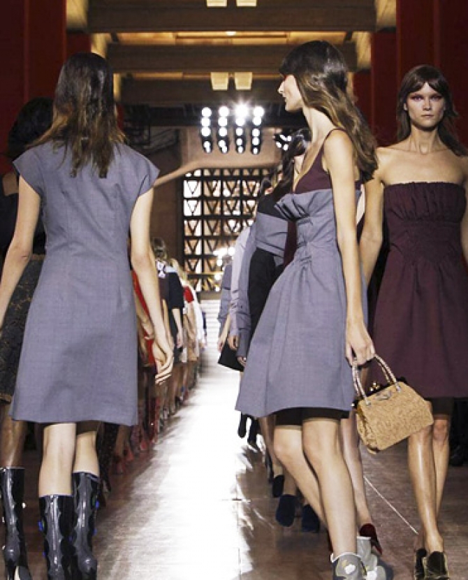 Неделя моды в Париже. Miu Miu