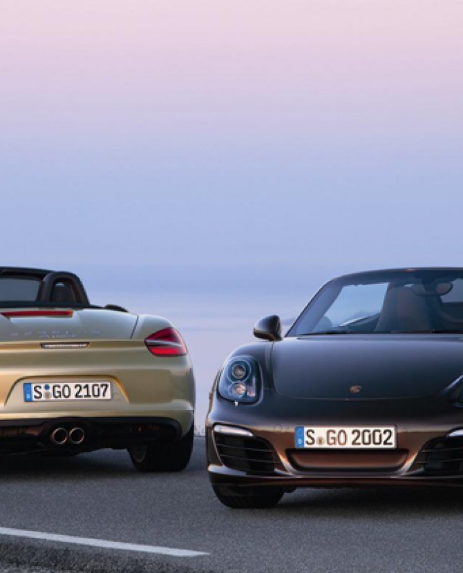 Обновленные Porsche Boxster и Boxster S 