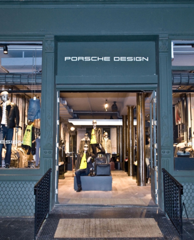 Новый магазин Porsche Design 