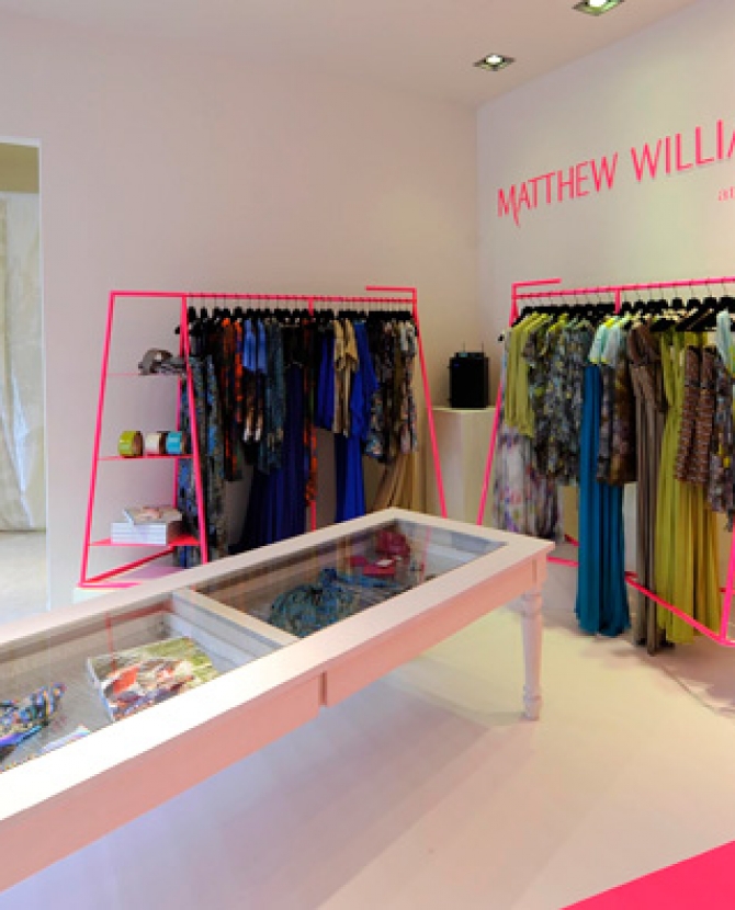 Pop-up-бутик Matthew Williamson в Fidenza Village