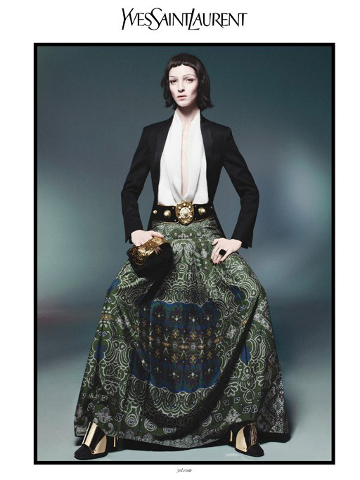 Рекламная кампания YSL весна-лето 2012