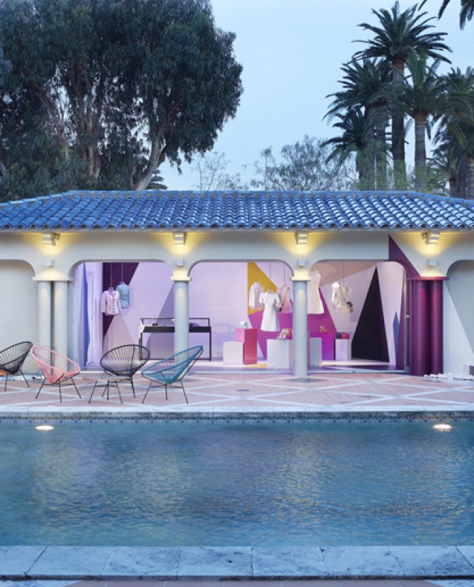 Летний бутик Chanel в Сен-Тропе