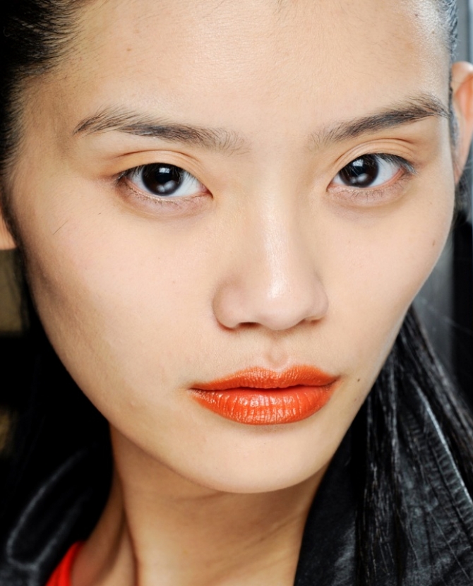 Мультиколор на показе Narciso Rodriguez