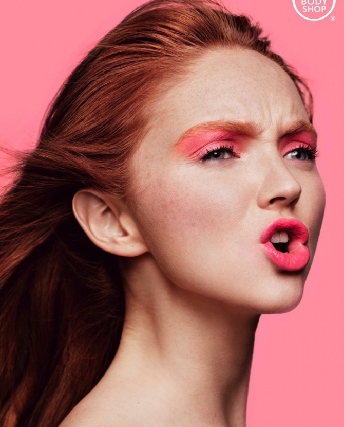 Летняя коллекция Лили Коул для The Body Shop