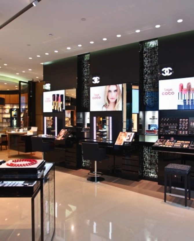Первый бьюти-бутик Chanel в Москве