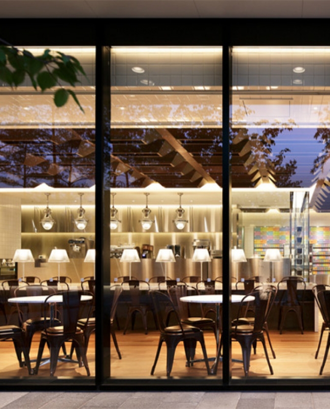 \"100% шоколадное кафе\" в Токио