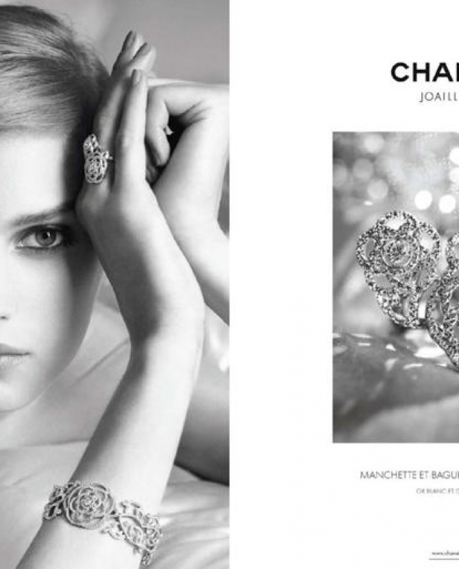 Реклама ювелирной коллекции Chanel