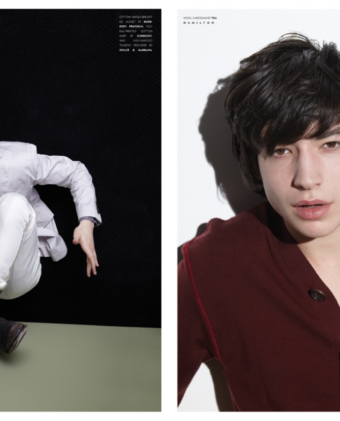 Эзра Миллер — герой-любовник