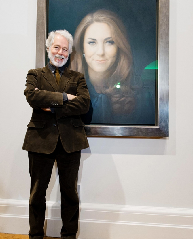 Портрет Кейт Миддлтон теперь в Национальной галерее