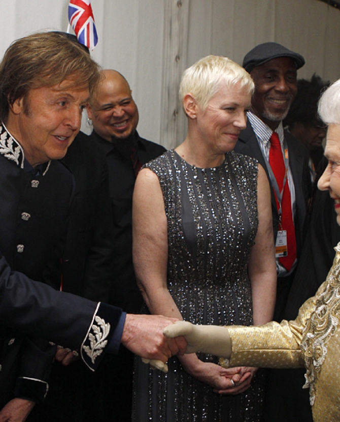 Концерт в честь юбилея Елизаветы II