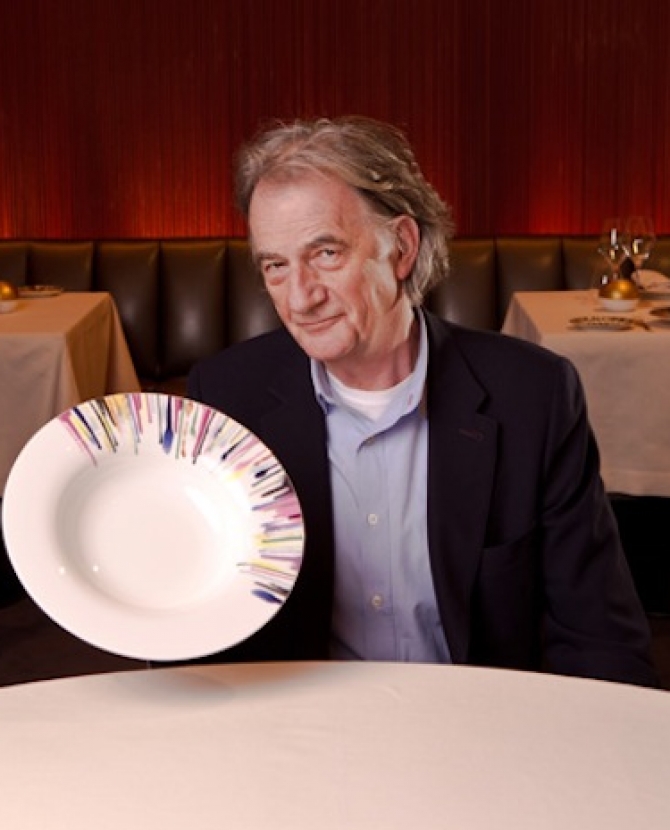 Тарелки Paul Smith в миланском Park Hyatt