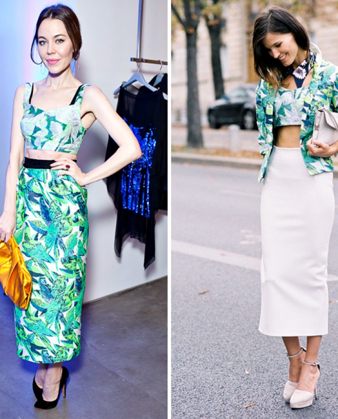 Очень короткий топ