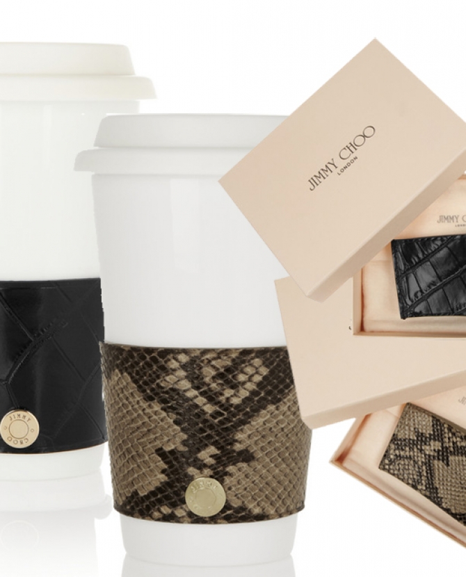 Манжетка для кофейных стаканов Jimmy Choo