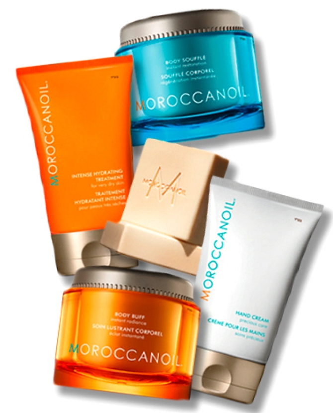 Линия по уходу за телом от Moroccanoil 