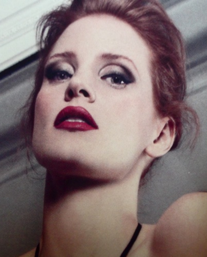 Джессика Честейн в рекламе Manifesto