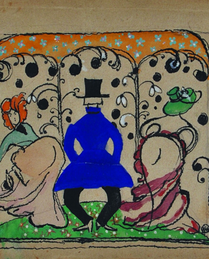 Графика Малевича в Третьяковской галерее