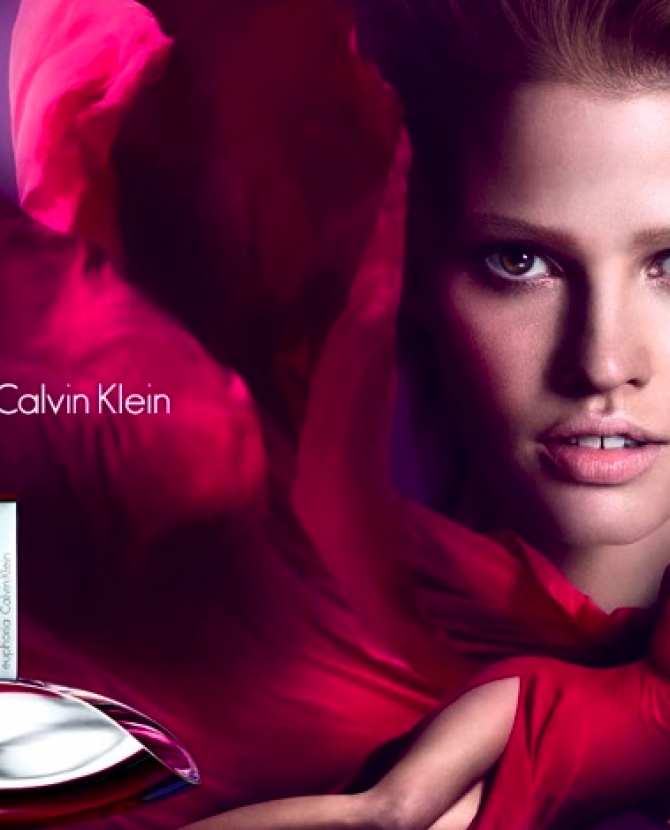 Лара Стоун в рекламе Euphoria