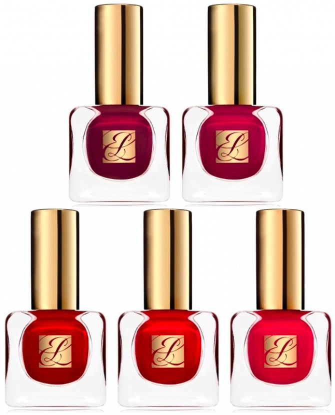 Коллекция красных лаков от Estee Lauder 